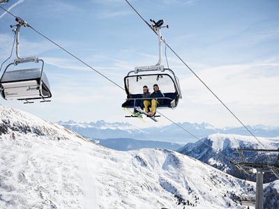 Skifahren in Meran 2000