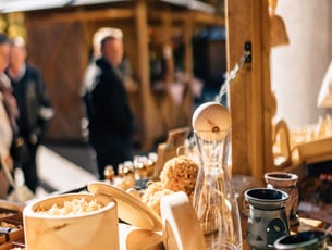Il mercato di SELBERGMOCHT a Lagundo, vicino a Merano