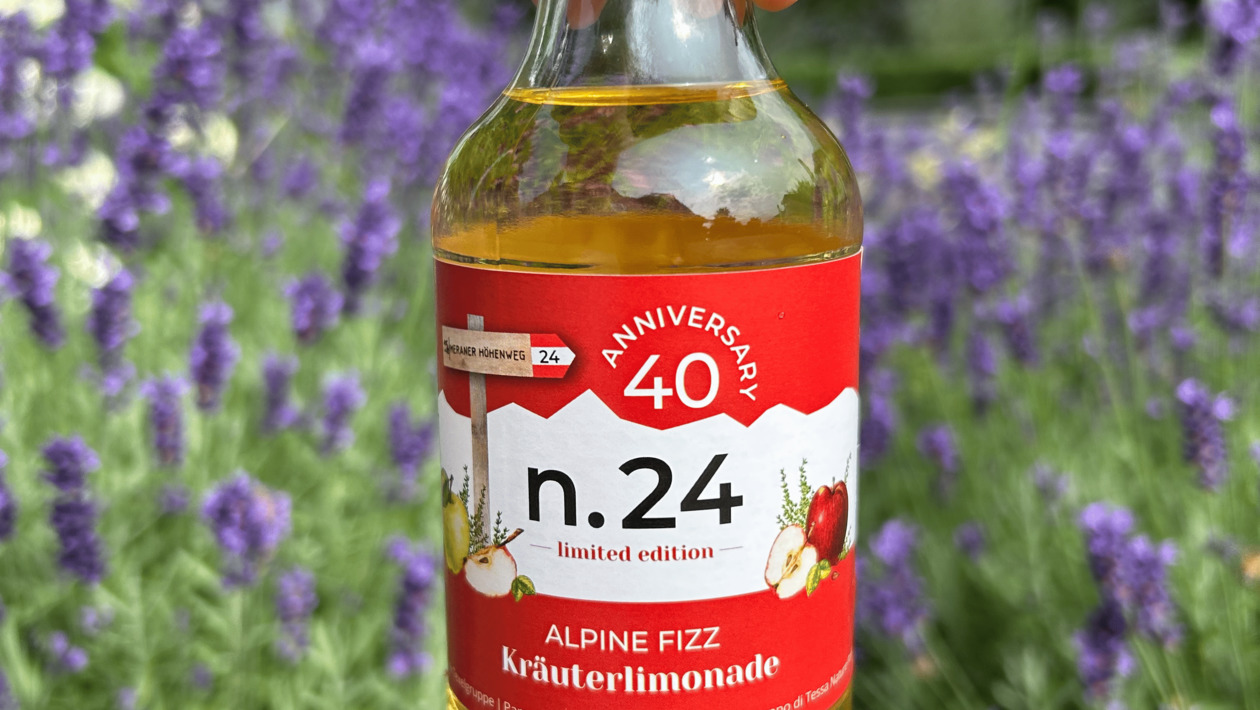 Kräuterlimonade Meraner Höhenweg