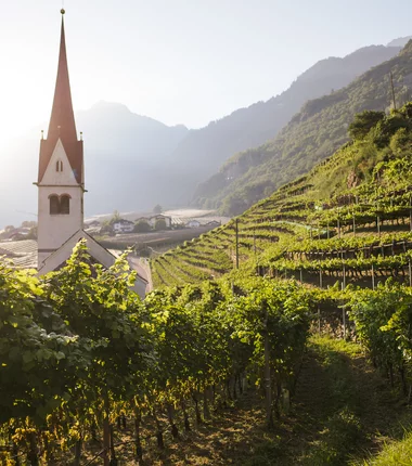 Colori autunnali su tutta la valle