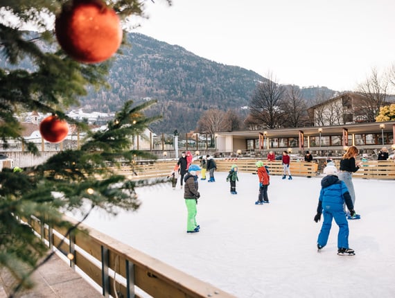 Ice skating in Algund