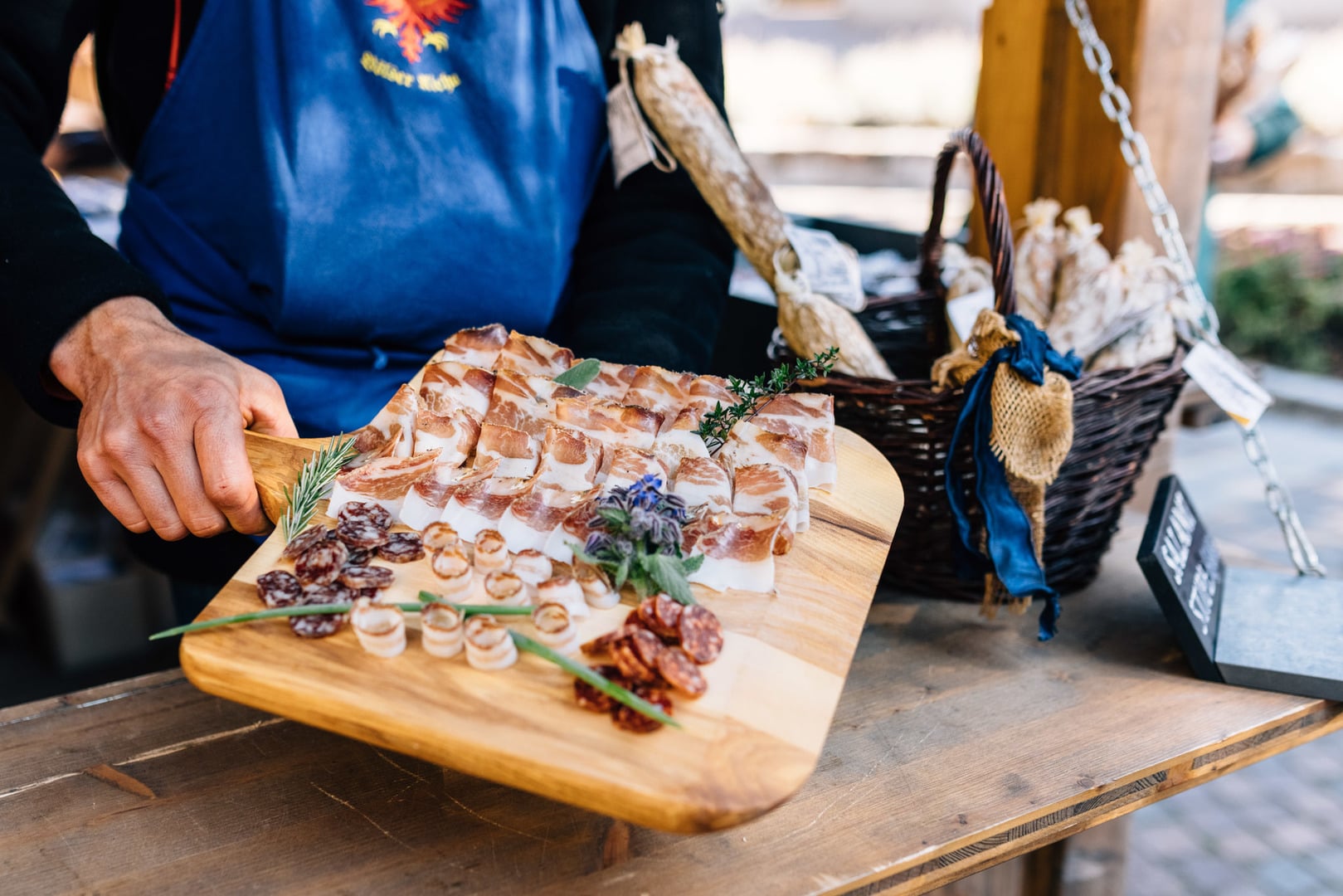 Traditional food must not be missing