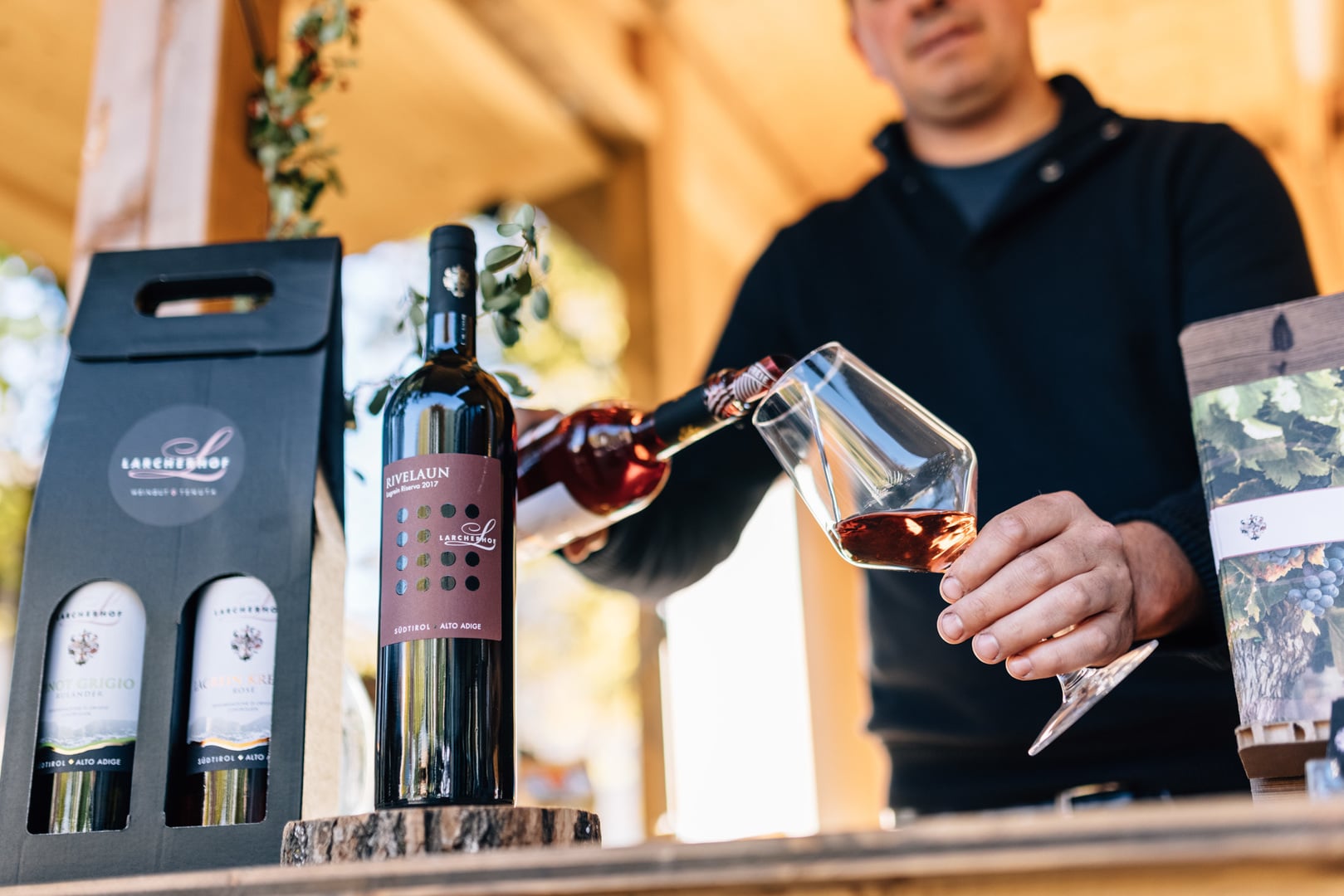 Rotwein ist im Herbst stets dabei