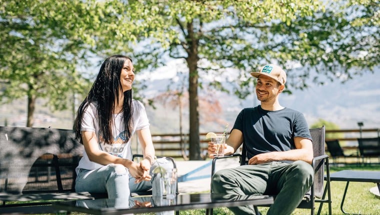 Zweisame Momente in Algund
