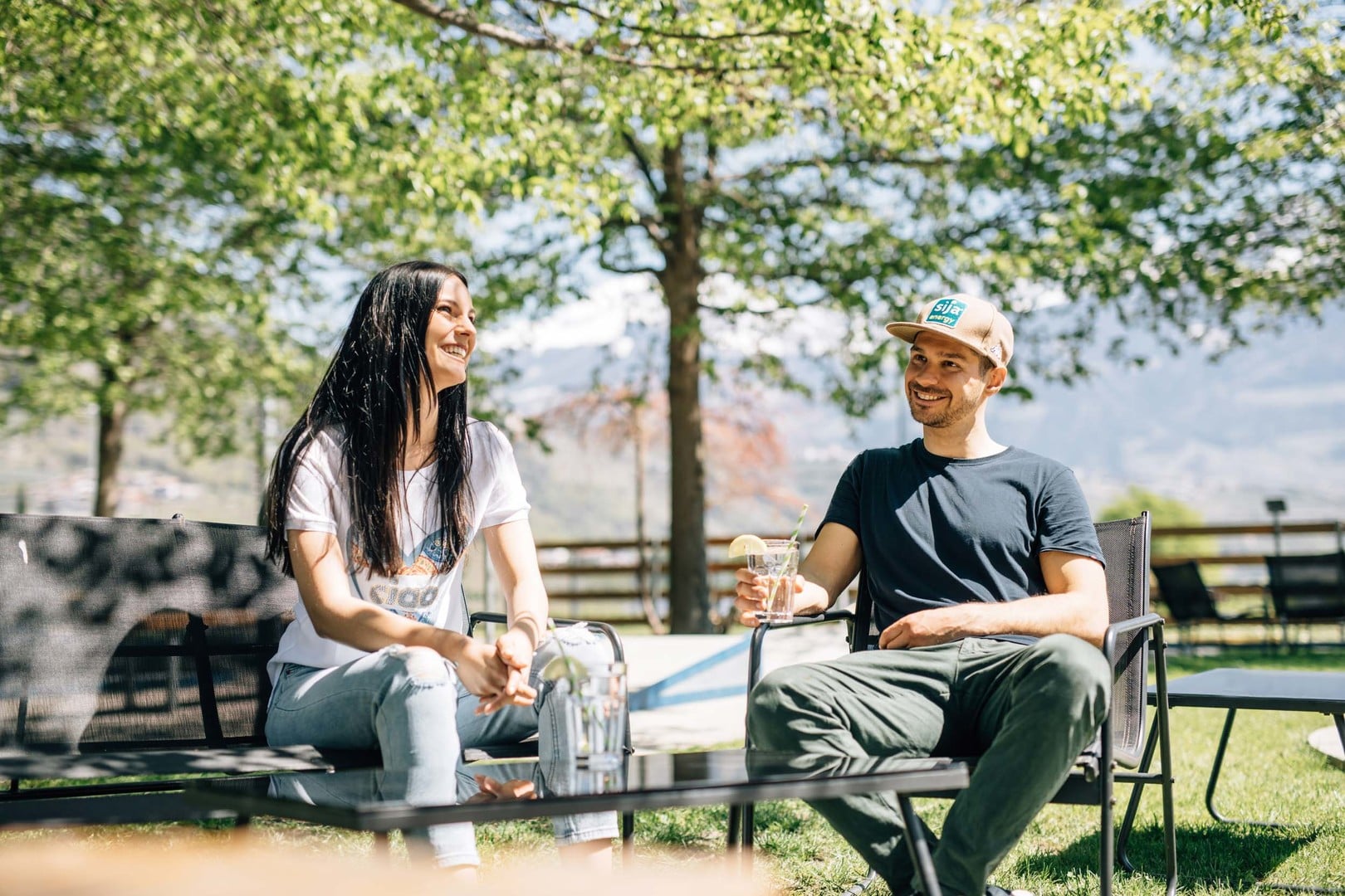 Zweisame Momente in Algund