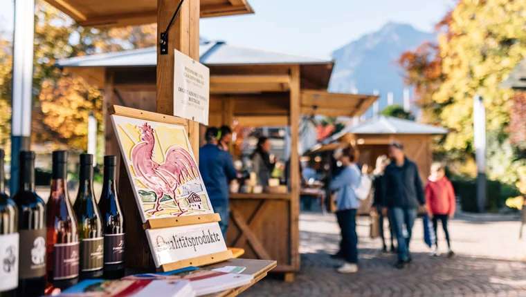 Fresh red wine is always a must in South Tyrol