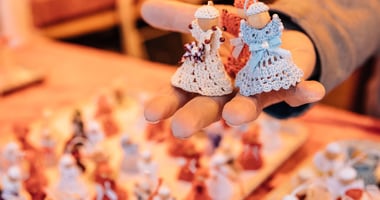 Handgemachter Kitsch, auf dem Algunder Christkindlmarkt