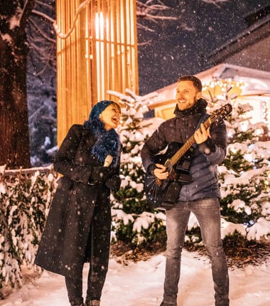Music at the Algund Christmas Market