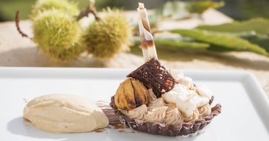 Tradition meets modern, chestnut-based desserts