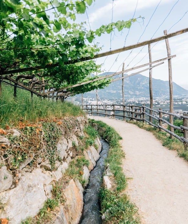 Sentieri delle rogge presso Merano