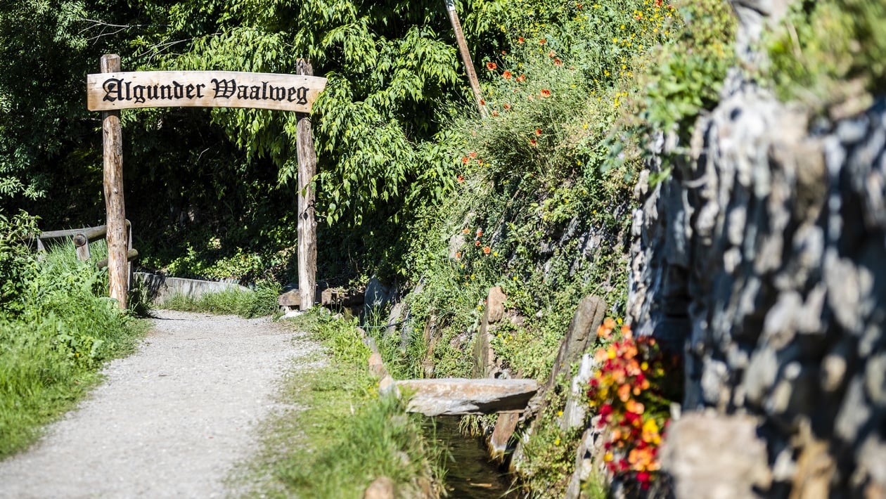 Alberghi al sentiero delle rogge di Lagundo