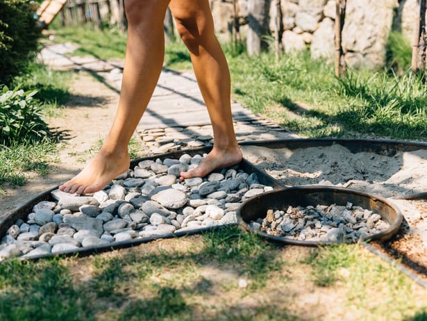 Percorso Kneipp lungo il sentiero d'acqua di Lagundo