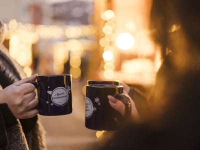 Sound installation at Algund Christmas Market