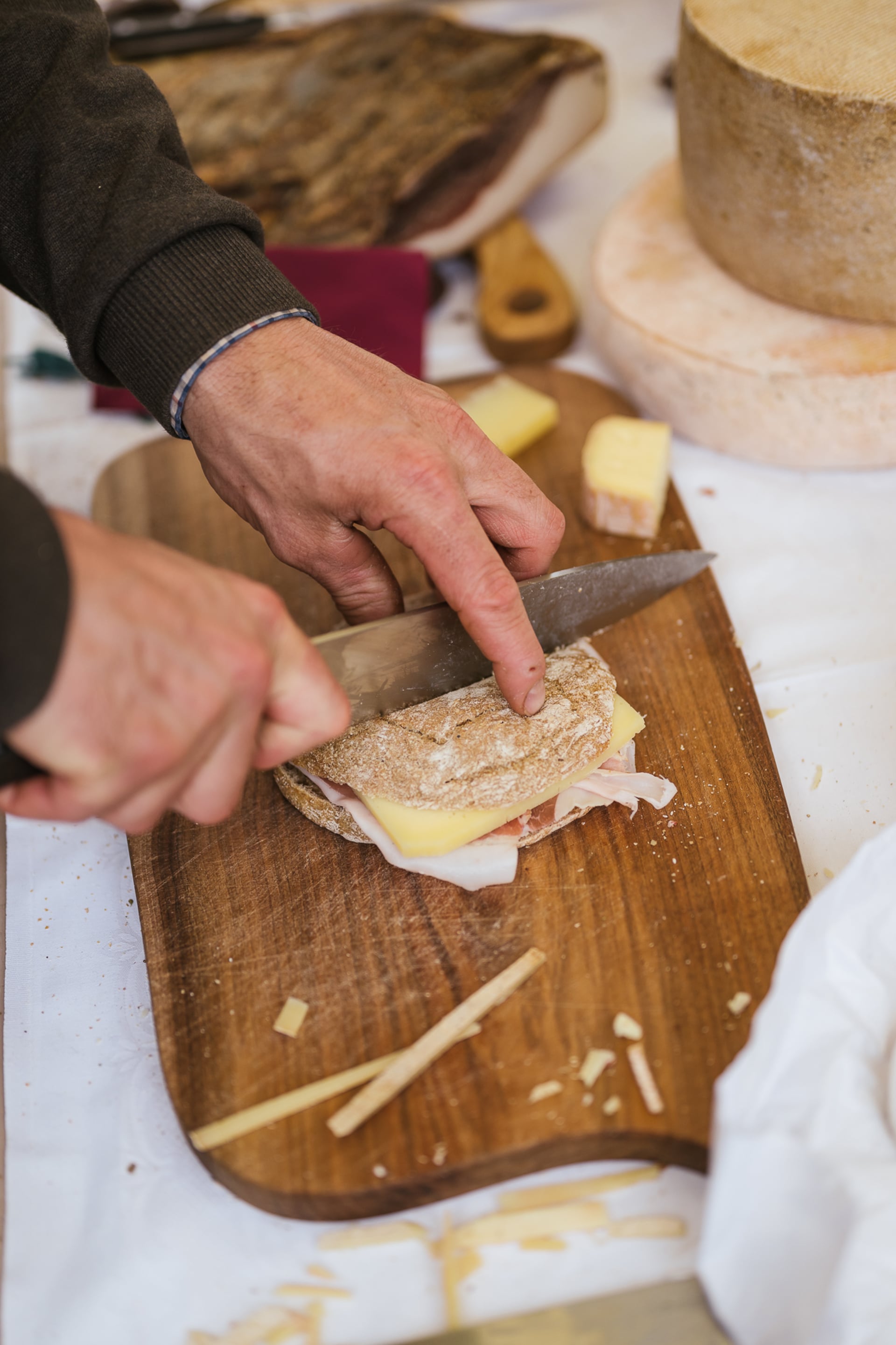 Hiesige Kost, selbst angebaut