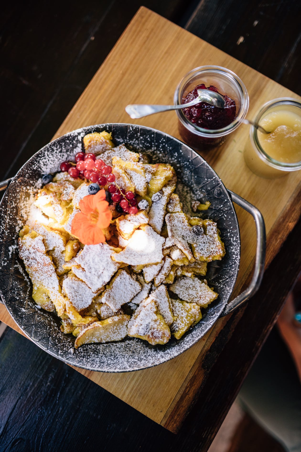 The famous Kaiserschmarren must not be missing