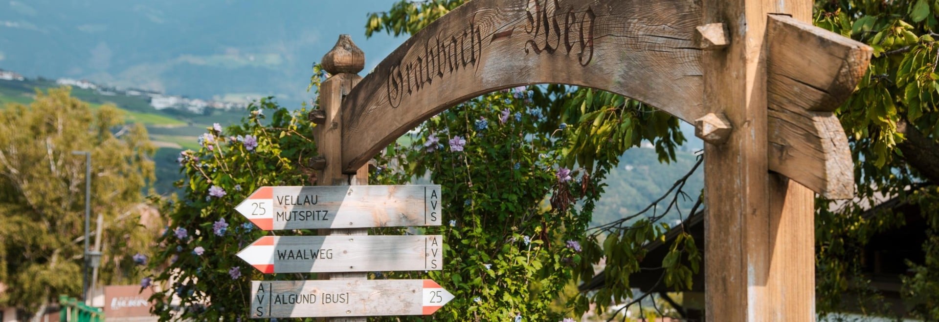 Algunder Waalweg: einer der schönsten Waalwege im Meraner Land