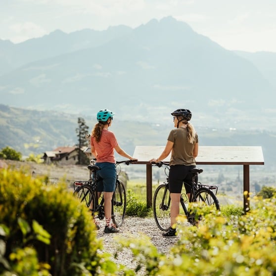 Vacanza in bici a Lagundo presso Merano​