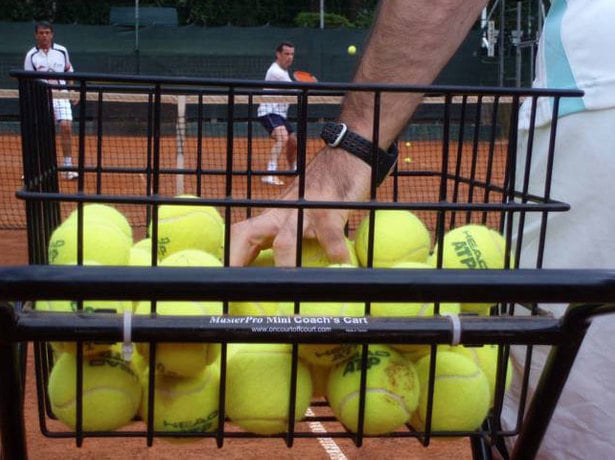 Tennis courts in Algund