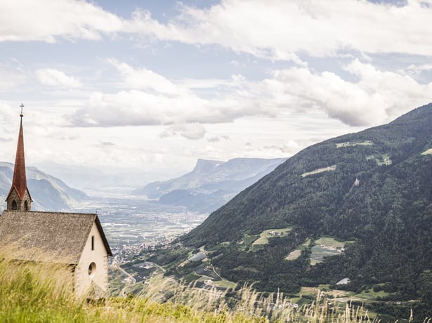 Vellau – grüne Kratquelle in Südtirol