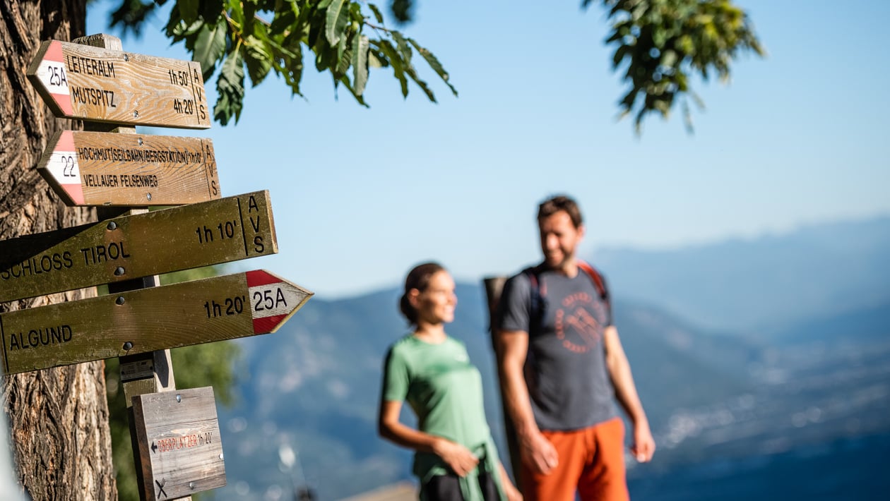 On the paths of South Tyrol