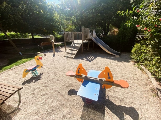 Der Spielplatz des Thalguterhauses