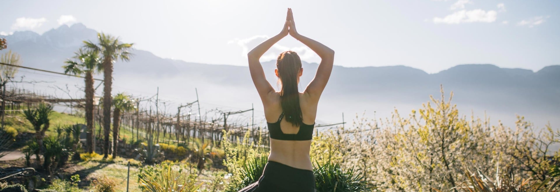Yoga inmitten der Natur