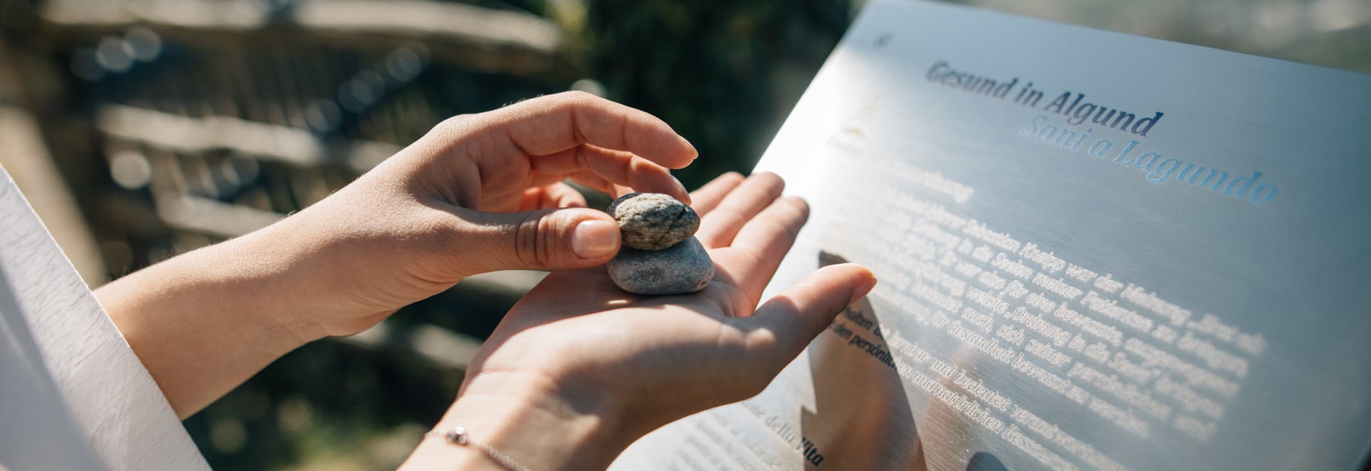 Holding nature in your hands